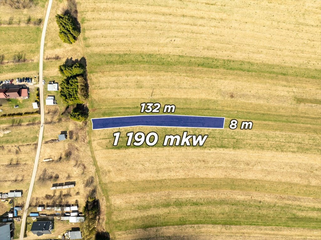 Działka 1190 m² w Chochołowie - widok na Tatry Chochołów  1 190m2 Foto 1