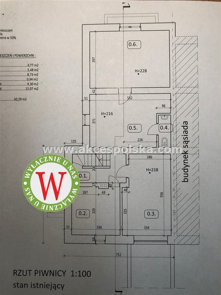 Sprzedam przestronny bliźniak 260 m² z tarasem i potencjałem Warszawa, Mokotów, Służew  260m2 Foto 1