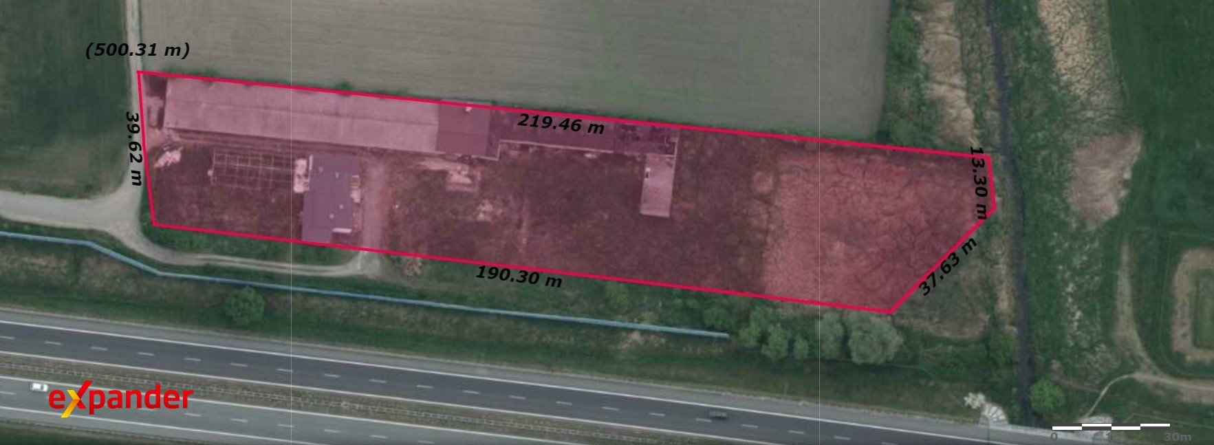 Działka inwestycyjna 8 435 m² z domem i halą w Bierzglinku Bierzglinek  8 435m2 Foto 1