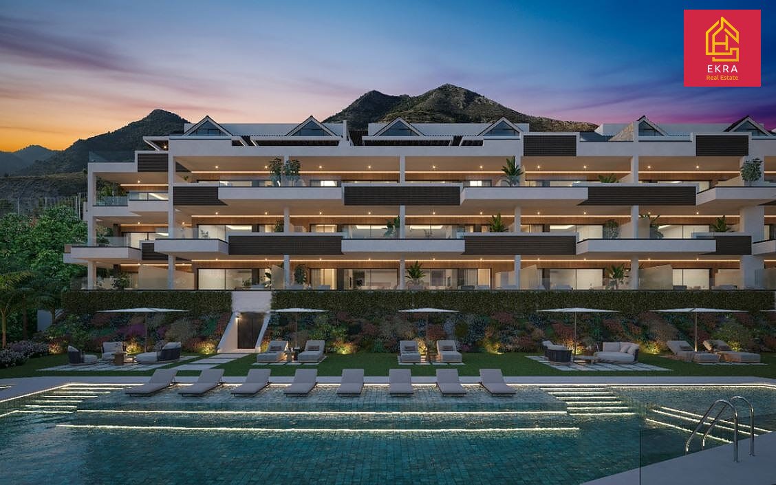 Ekskluzywny apartament z widokiem na morze w Benalmádena Hiszpania, C. Everest, C. Everest  84m2 Foto 1