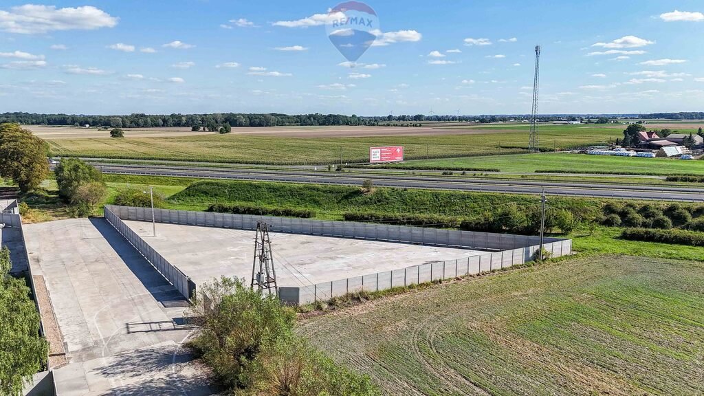 Utwierdzony plac 1900 m² z biurami, monitoring, A2 Nowy Tomyśl  1 900m2 Foto 1