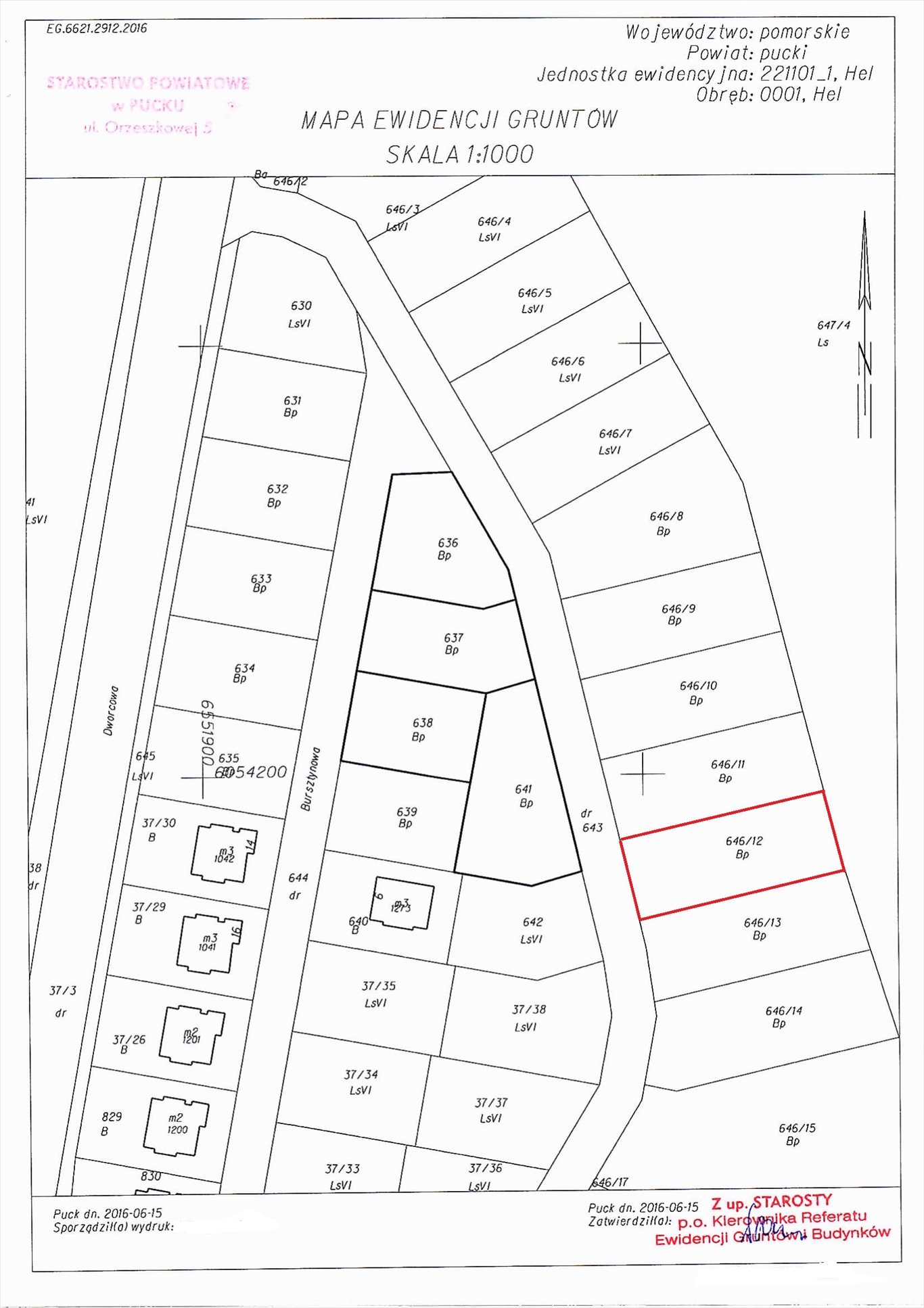 Działka 910 m² pod dom lub pensjonat, blisko plaży Hel, Wydmowa  910m2 Foto 1