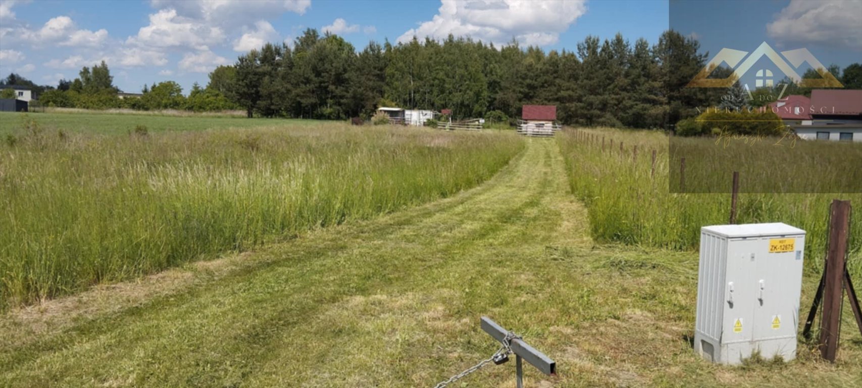 Działka 29 arów z warunkami zabudowy, podział, media Bogumiłowice  1 400m2 Foto 1
