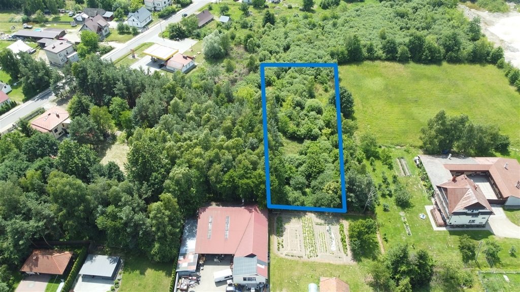 Działka 3247 m² z mediami, las, pod zabudowę lub podział Radłów  3 247m2 Foto 1