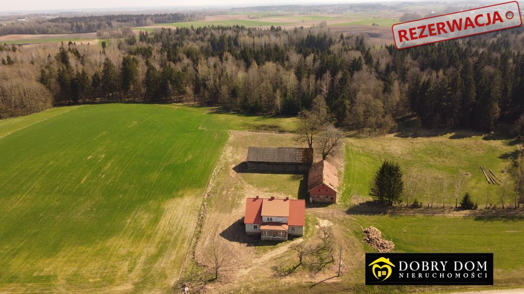 Solidny dom z zabytkami i dużą działką 6700 m2 Kalinowo  300m2 Foto 1