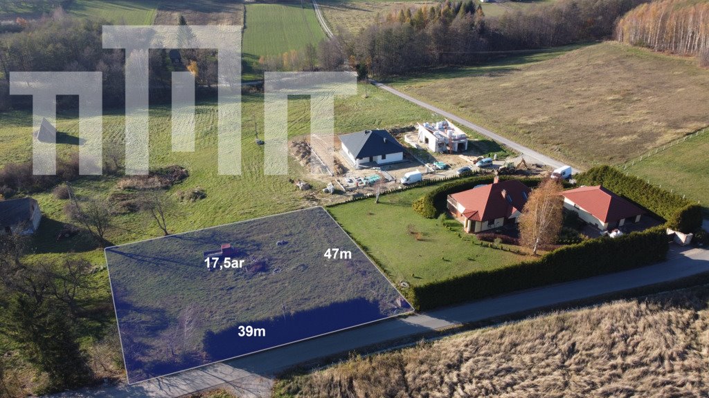 Działka budowlana na sprzedaż Hermanowa  1 750m2 Foto 1