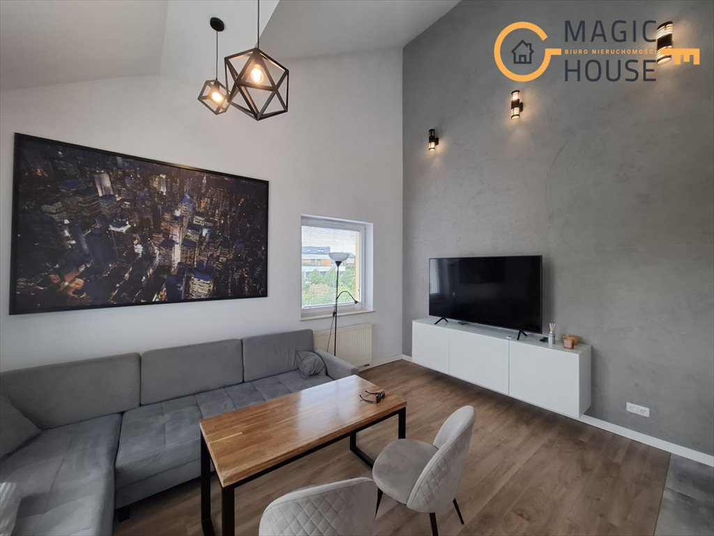 Na sprzedaż przestronne dwupoziomowe mieszkanie 79 m² z antresolą i balkonem Gdańsk, Jasień, Bażantowa  69m2 Foto 1