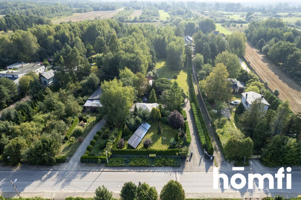 Do sprzedania działka z domkiem, oczkiem i zielenią 0,59 ha Tuszyn, Młynkowa  5 889m2 Foto 1