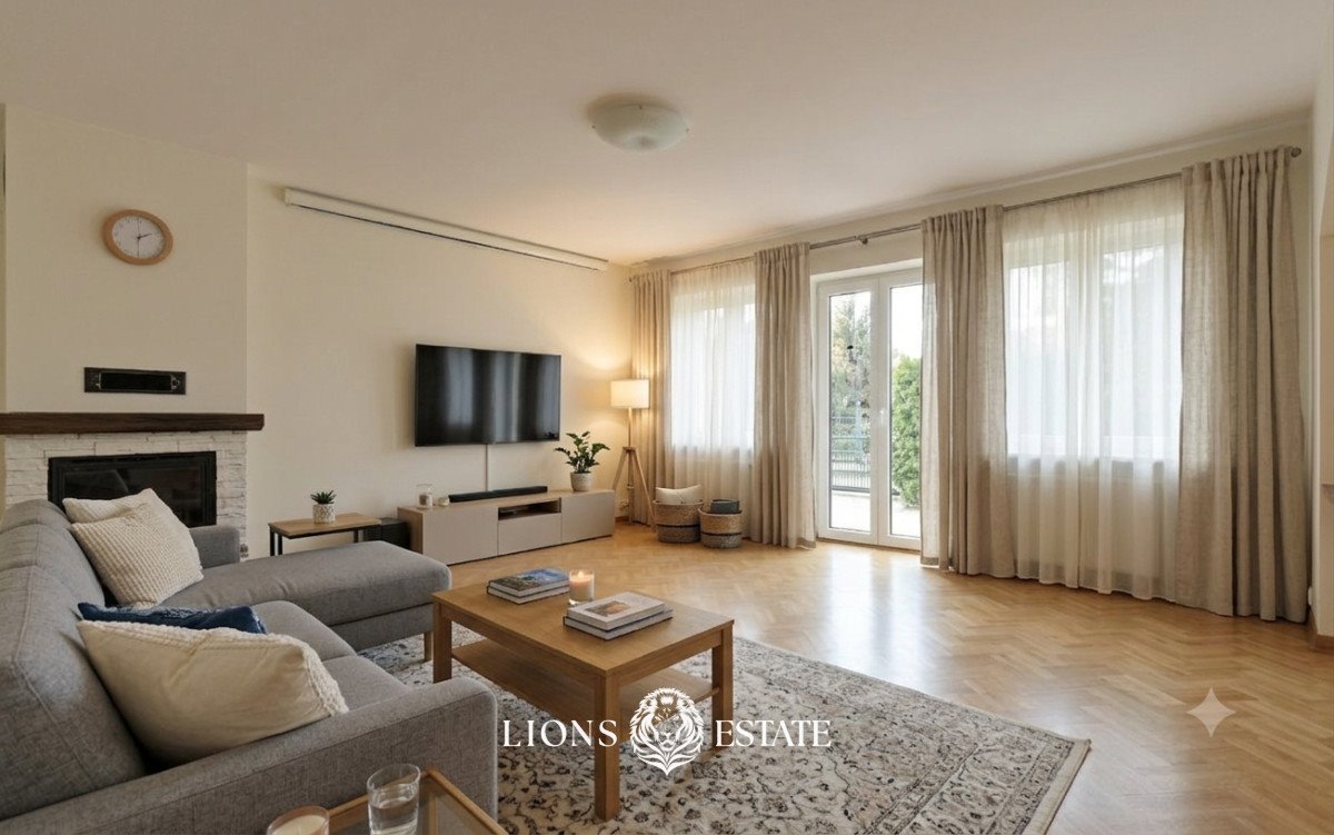Przestronny dom 160 m² z ogrodem i garażem w Wilanowie polecam! Warszawa, Wilanów Powsin  160m2 Foto 1