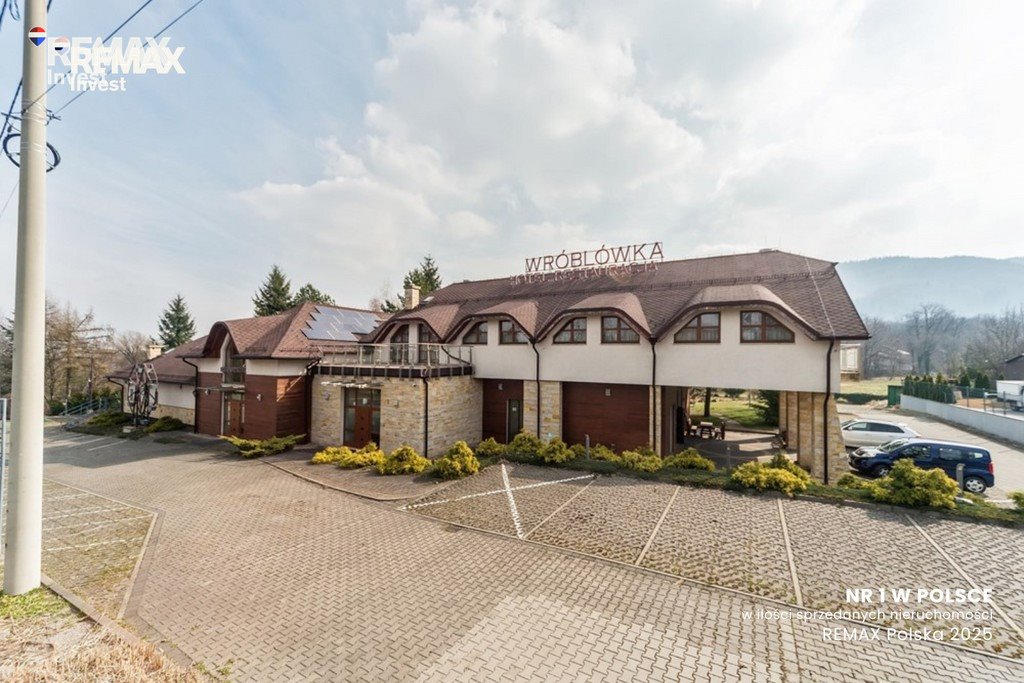 Do sprzedania obiekt hotelowo-restauracyjny 955 m² z dużym potencjałem Bielsko-Biała, Krakowska 608  955m2 Foto 1