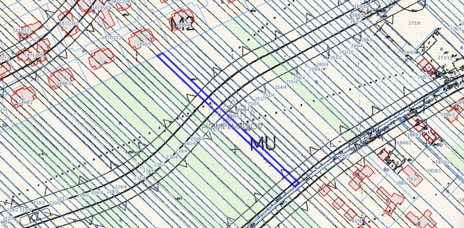 Na sprzedaż działka 1130 m² z mediami i planem zagospodarowania Bielawa, Ścienna  1 130m2 Foto 1