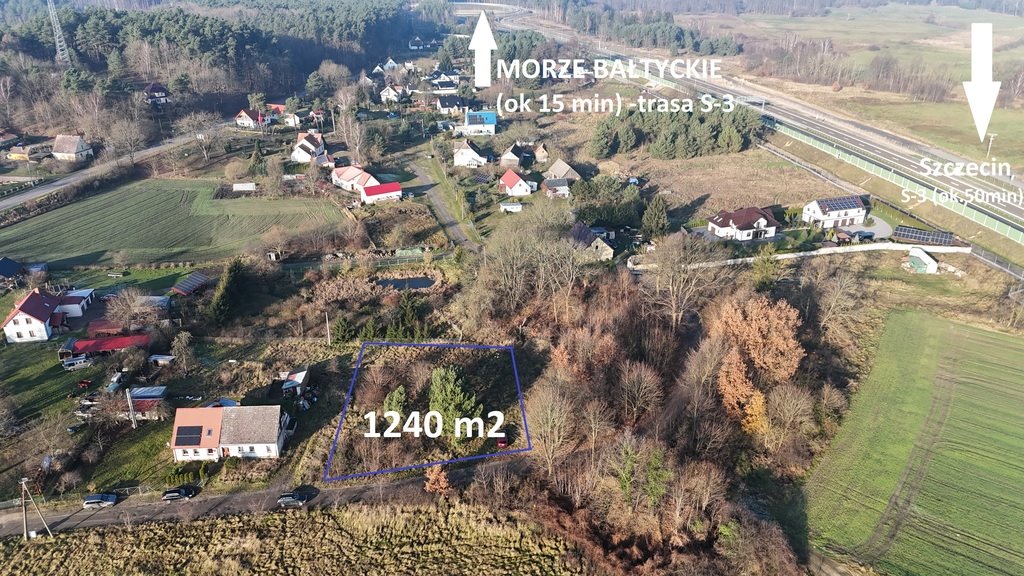 Działka budowlana na sprzedaż Dargobądz  1 138m2 Foto 1