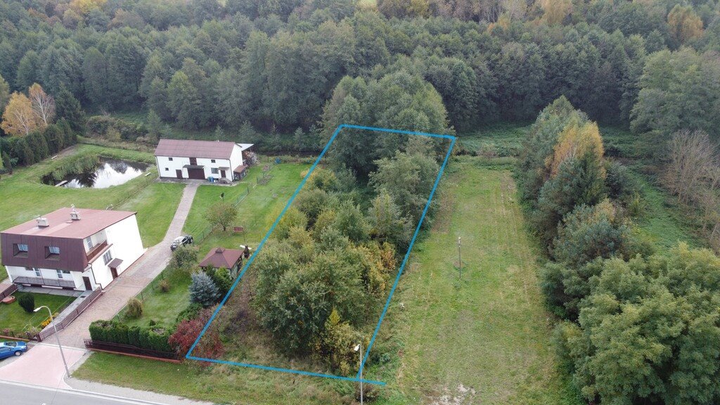 Działka 1441 m² pod zabudowę z dostępem do mediów Lipa-Miklas  1 441m2 Foto 1