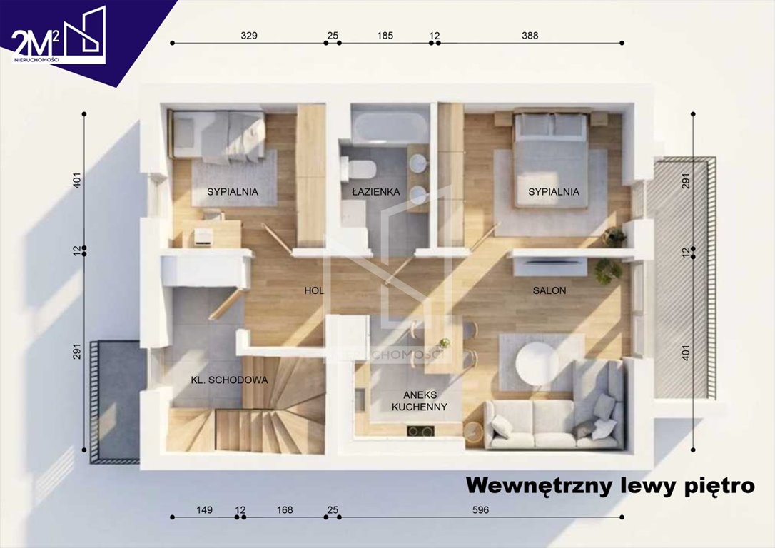 Nowoczesne mieszkanie 63 m² z balkonem i parkingiem polecam Łańcut, Łańcut, Łańcut  63m2 Foto 1