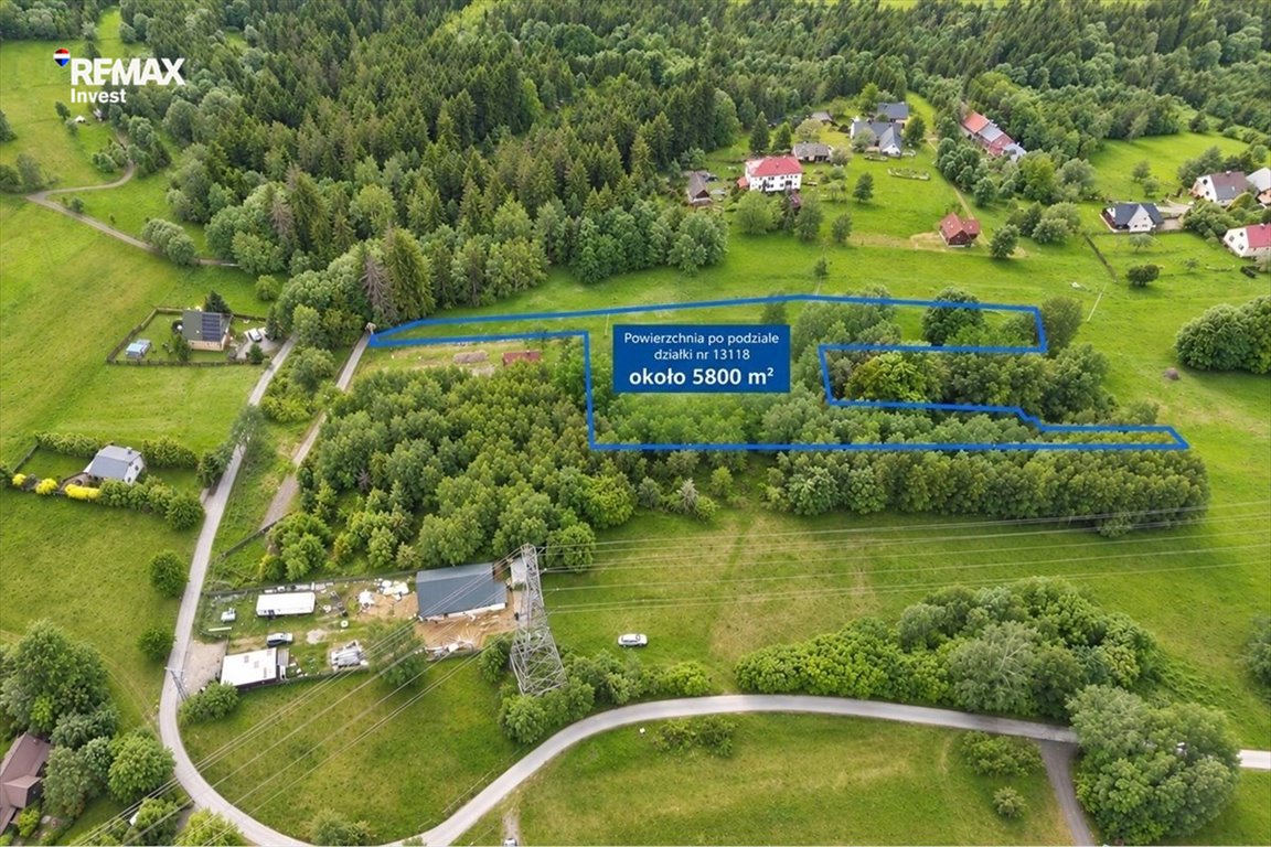 Działka 5800 m² w Sól-Kiczorze - idealna pod dom lub inwestycję. Sól-Kiczora, 319C  5 800m2 Foto 1
