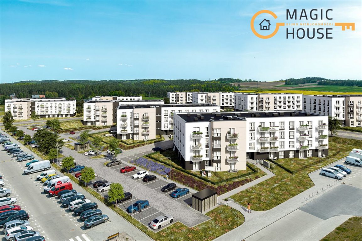 Zapraszam do nowoczesnego 2-pokojowego mieszkania z balkonem w spokojnych Rokitkach Rokitki, Wiśniowa  49m2 Foto 1