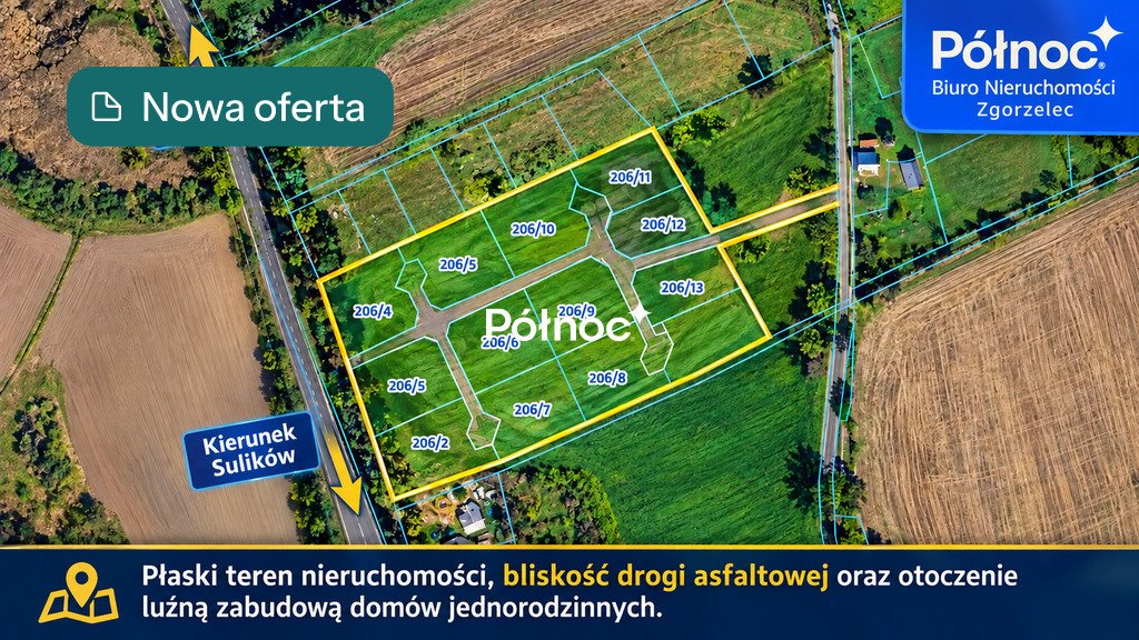 Działki Tylice 1 523 m² z warunkami zabudowy zapraszam Tylice  1 523m2 Foto 1
