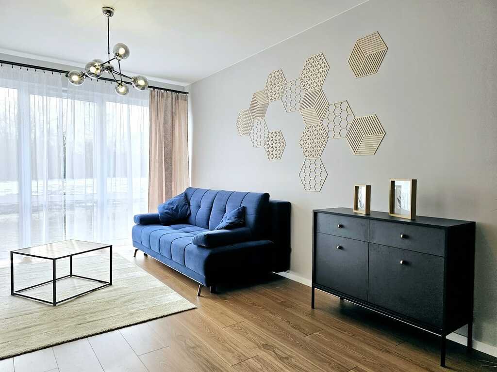 Nowoczesne 1 pokój z tarasem, ogrzewanie podłogowe Szczecin, Stołczyn, Mirosława Kimnesa  37m2 Foto 1