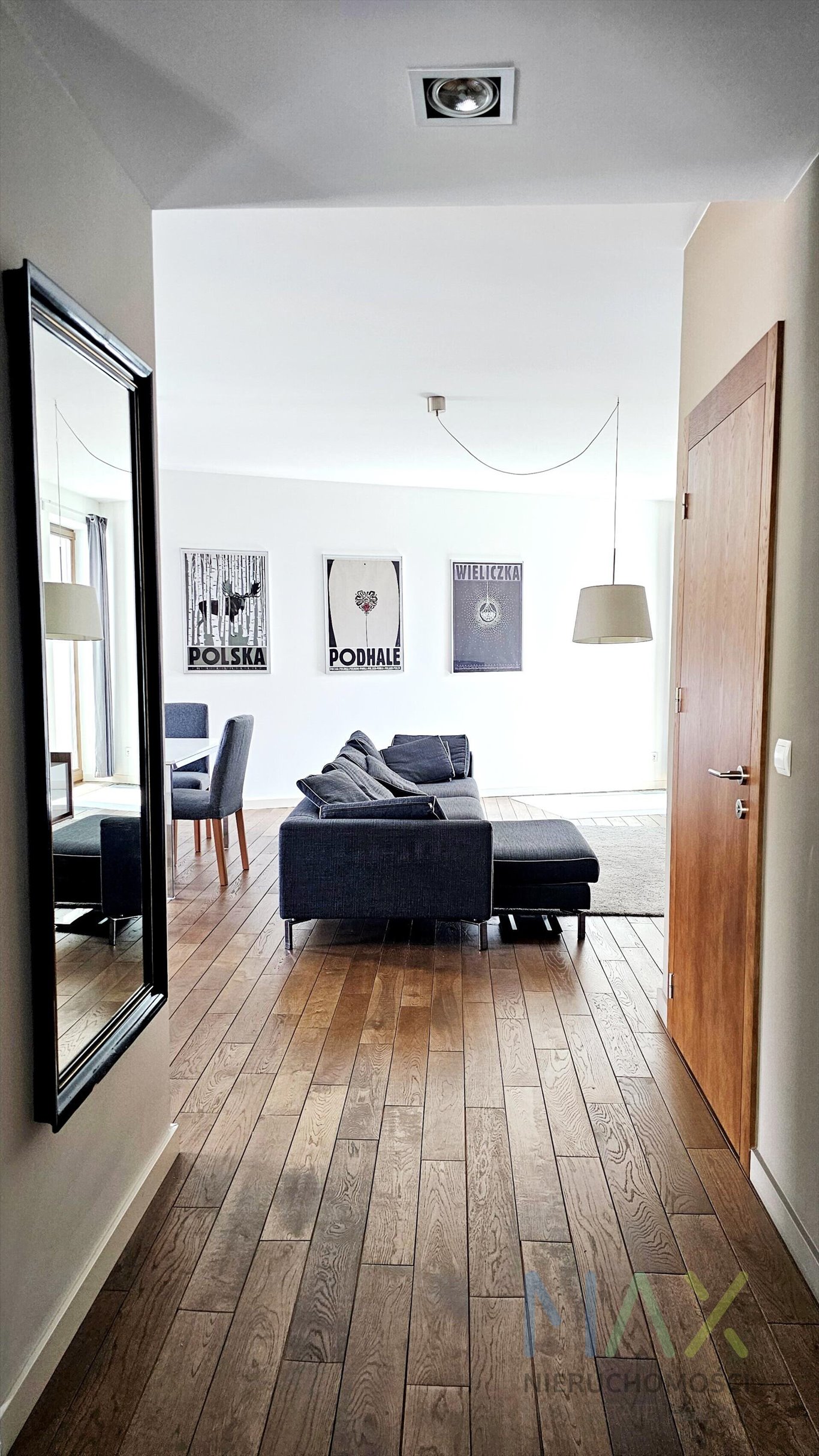 Luksusowy apartament z widokiem na Wawel, 2 balkony, parking: Kraków Stare Miasto: Plac na Groblach