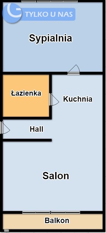 Mieszkanie dwupokojowe na wynajem Kraków, Bronowice, Bronowice, Józefa Chełmońskiego  50m2 Foto 13