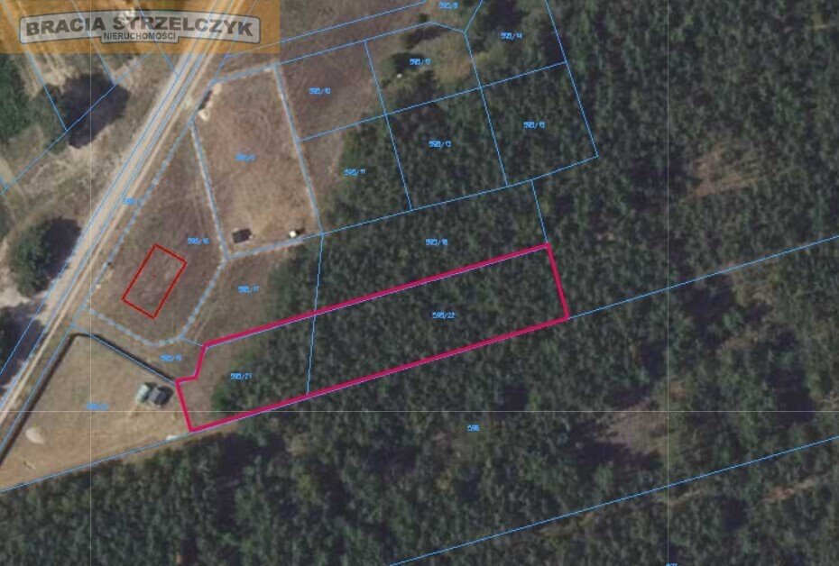 Działka 1612 m2 pod zabudowę i rekreację w Łachy Łacha  1 612m2 Foto 1