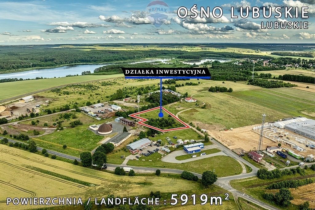 Działka inwestycyjna na sprzedaż Ośno Lubuskie, Kupiecka  5 919m2 Foto 2