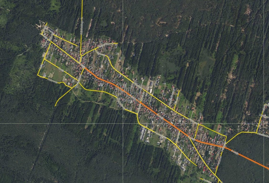 Działka 2900 m2 z mediami, planem pod dom i usługi Truskaw  2 900m2 Foto 1