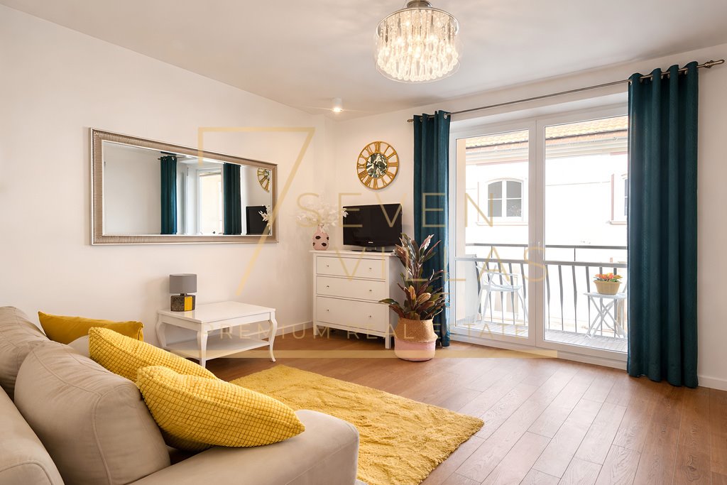 Zapraszam do nowoczesnego 57 m² z balkonem i widokiem na Starówkę Warszawa, Śródmieście, Długa  57m2 Foto 1