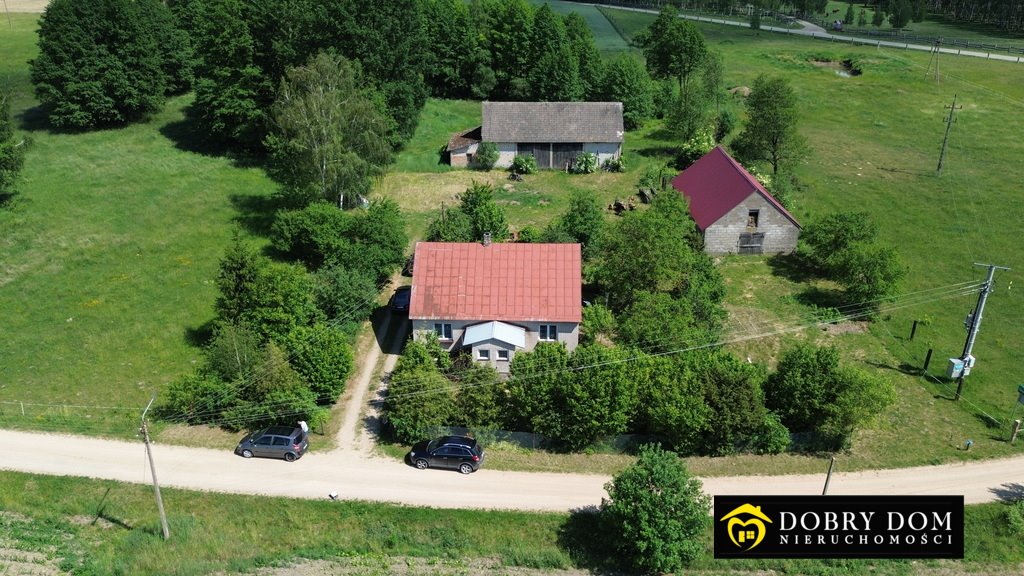 Zapraszam do domu z potencjałem, 3 pokoje, stodoła i staw Usnarszczyzna  160m2 Foto 1