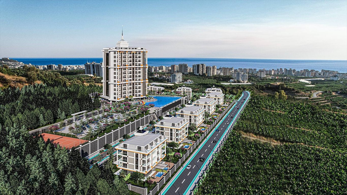 Luksusowy apartament z widokiem na morze i miasto Turcja, Mahmutlar, Mahmutlar, Alanya, Antalya  315m2 Foto 1