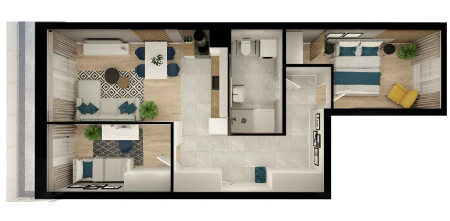 Mieszkanie trzypokojowe na sprzedaż Warszawa, Białołęcka  56m2 Foto 1