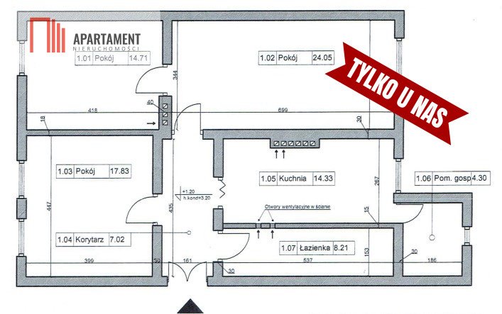 Mieszkanie trzypokojowe na sprzedaż Bydgoszcz  90m2 Foto 10