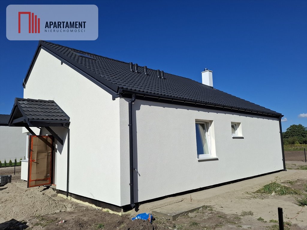 Nowoczesny dom 86 m2 z antresolą, ogród i taras Czarnowo, Jodłowa  86m2 Foto 1