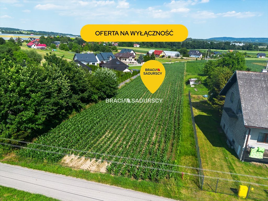 Działka 34 arów z szybkim dojazdem do Krakowa - zapraszam Morawica  3 400m2 Foto 1