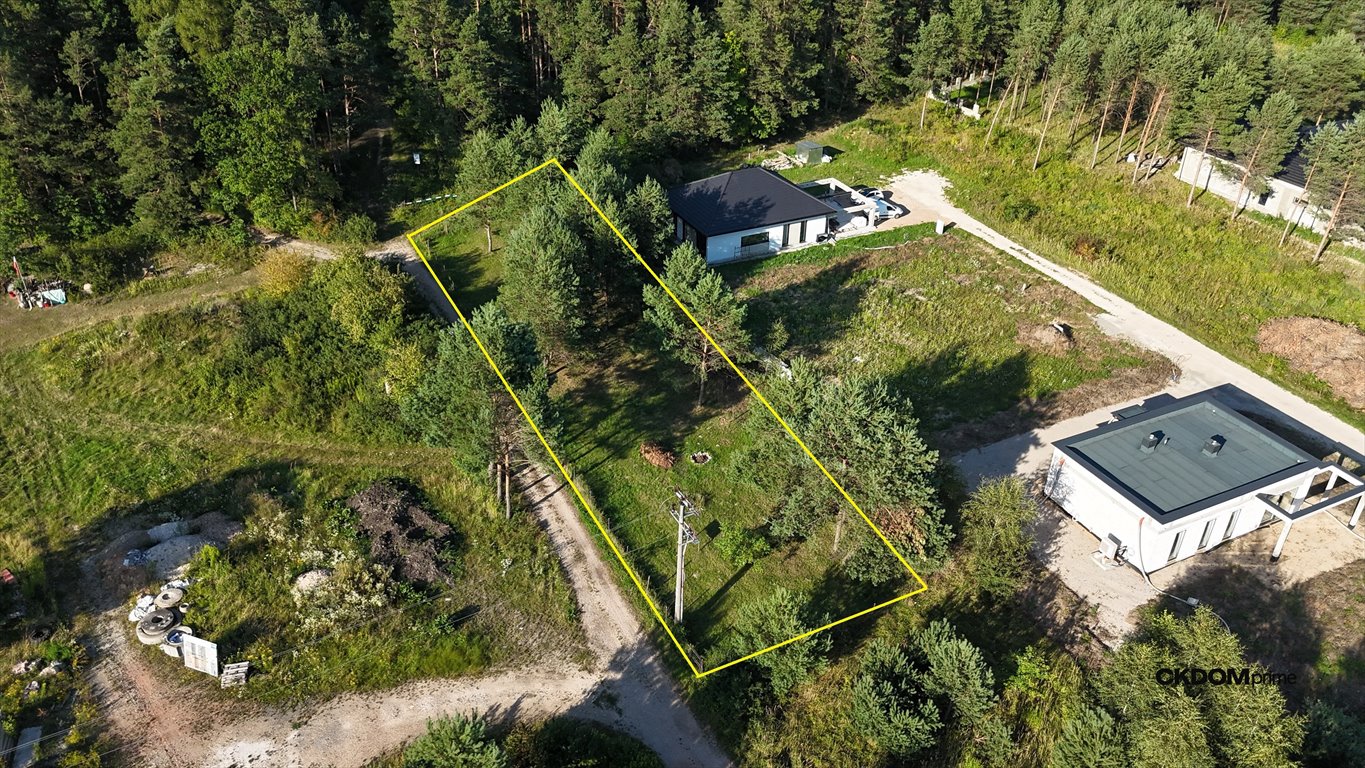 Działka 900 m² z mediami - cicha okolica pod Kielcami Bilcza, Szczęśliwa  900m2 Foto 1