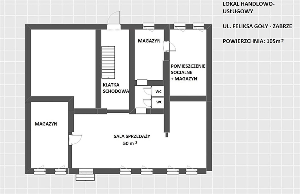 Magazyn na sprzedaż Zabrze, Biskupice, Feliksa Goły  105m2 Foto 6