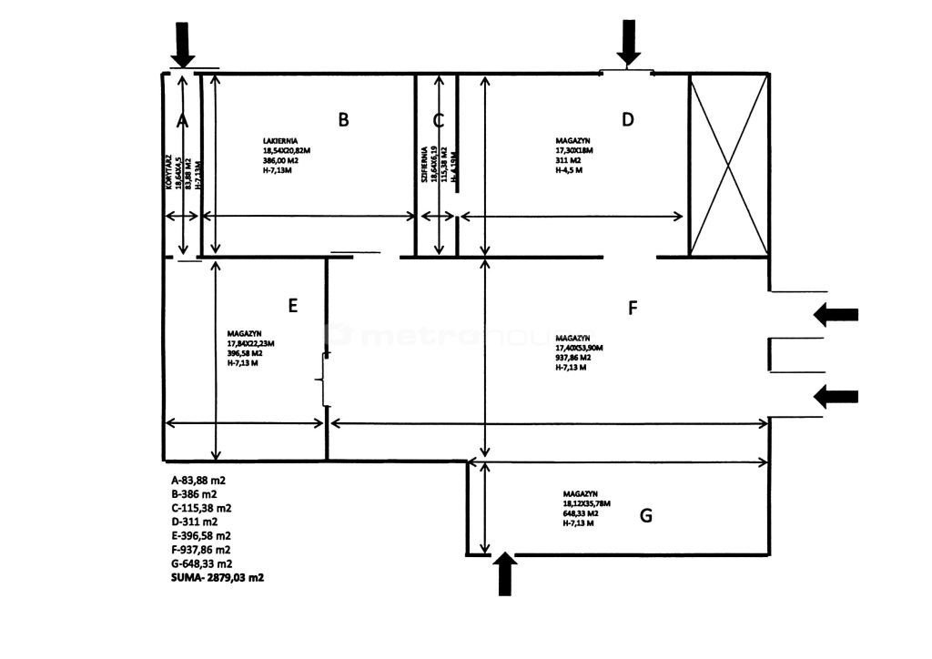 Magazyn na wynajem Szczecinek, Bugno  2 986m2 Foto 11