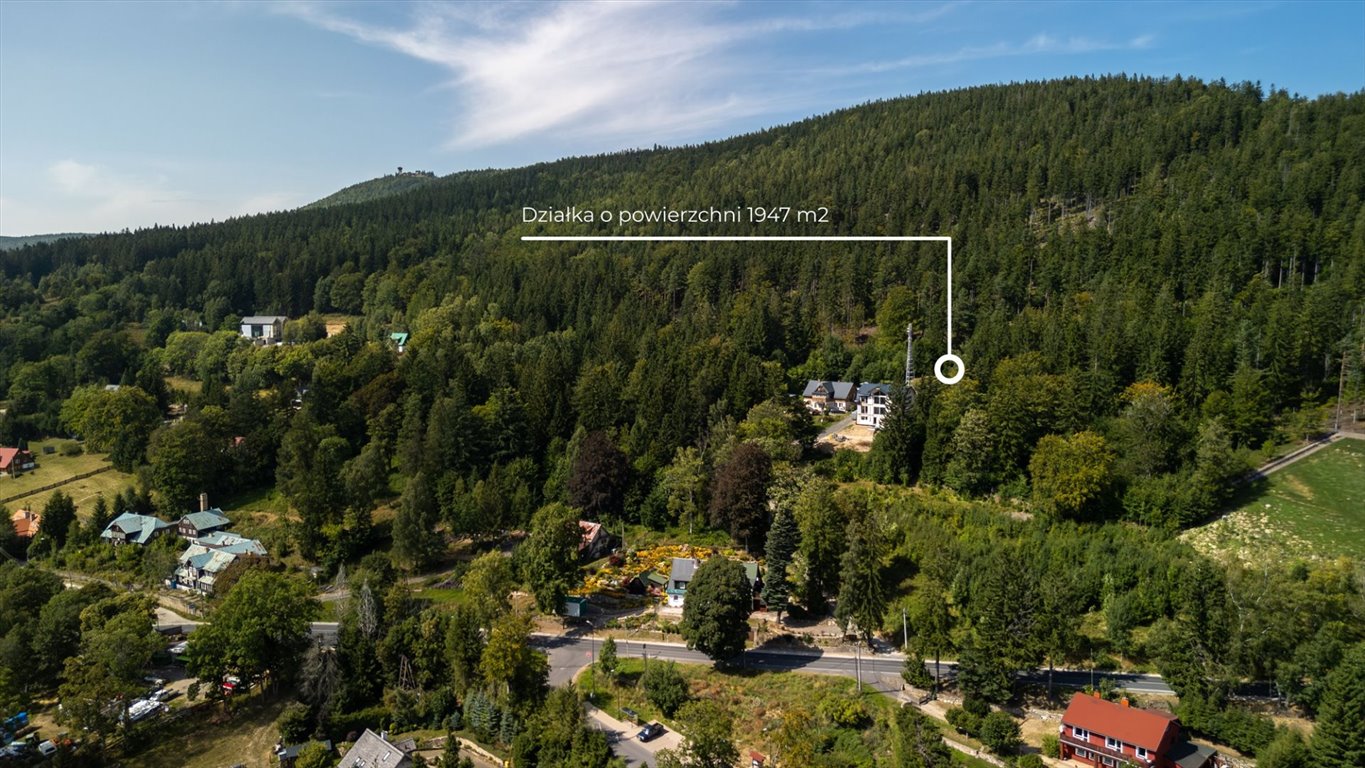 Działka budowlana na sprzedaż Szklarska Poręba  1 947m2 Foto 1