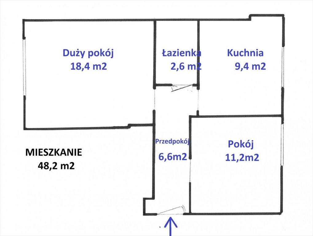 Mieszkanie dwupokojowe na sprzedaż Warszawa, Praga-Południe Kamionek, Siennicka  48m2 Foto 1