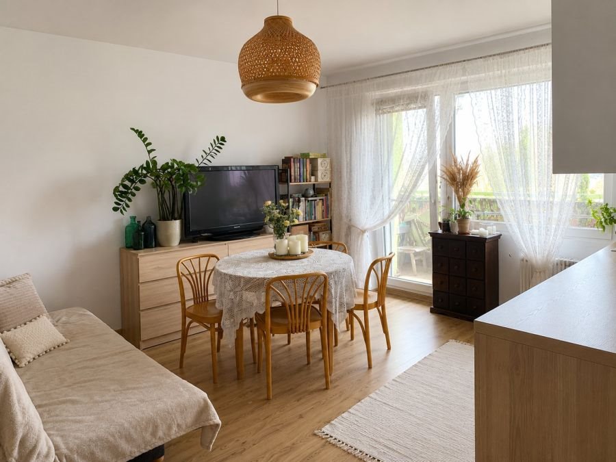 Polecam funkcjonalne 3-pokojowe mieszkanie 48 m² z loggią w Olsztynie Olsztyn, Pieczewo, Wachowskiego  48m2 Foto 1