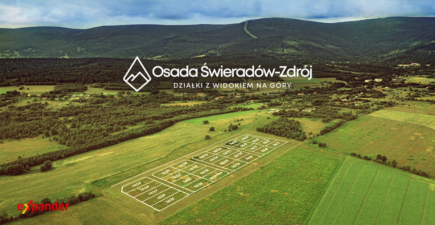 Działka pod dom w górach z widokiem i potencjałem Świeradów-Zdrój  1 500m2 Foto 1