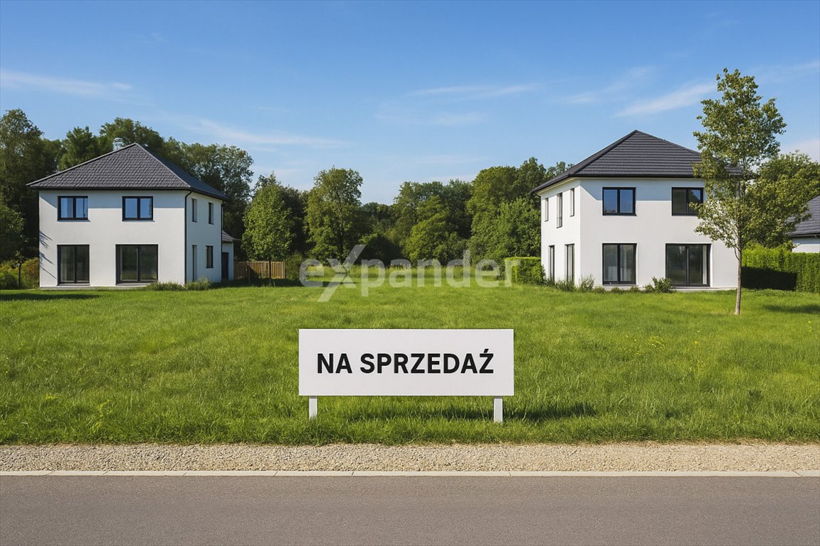 Działka budowlana na sprzedaż Księginice, Ładna  1 059m2 Foto 1