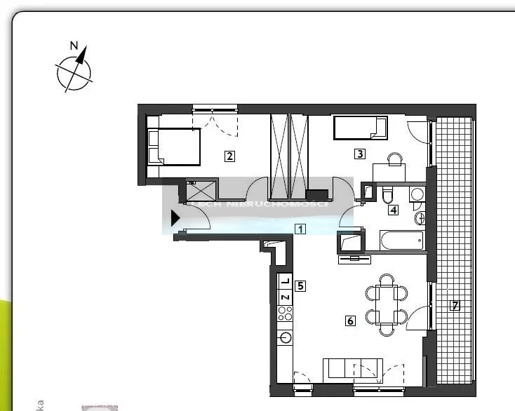 Mieszkanie trzypokojowe na sprzedaż Warszawa, Targówek, Bródno, Rembielińska  72m2 Foto 19