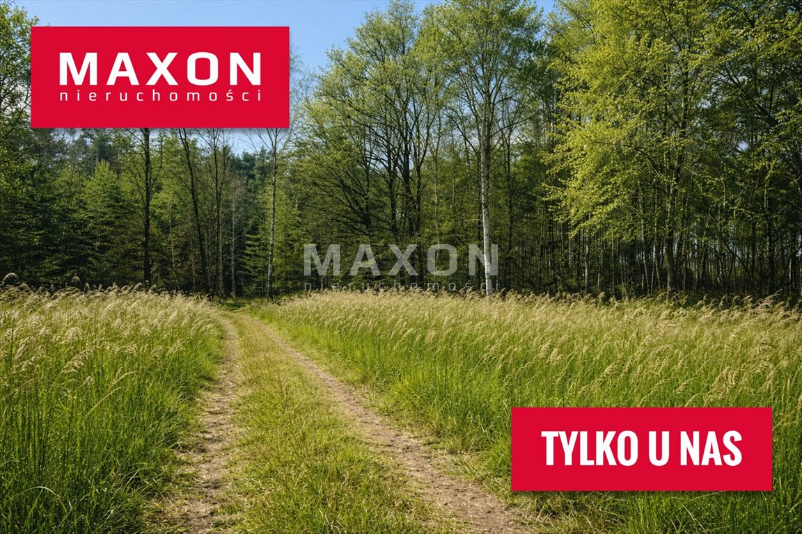 Działka budowlana 1240 m² w Kajetanach, MPZP, cisza Kajetany  1 240m2 Foto 1