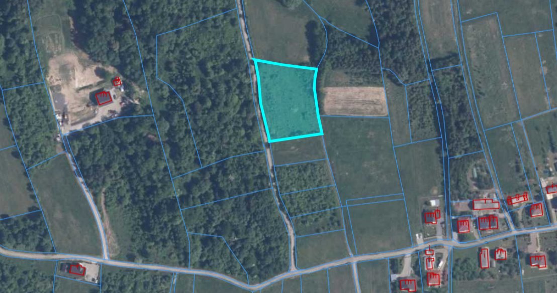 Działka rolna z możliwością zabudowy, media w zasięgu Harklowa  3 752m2 Foto 1