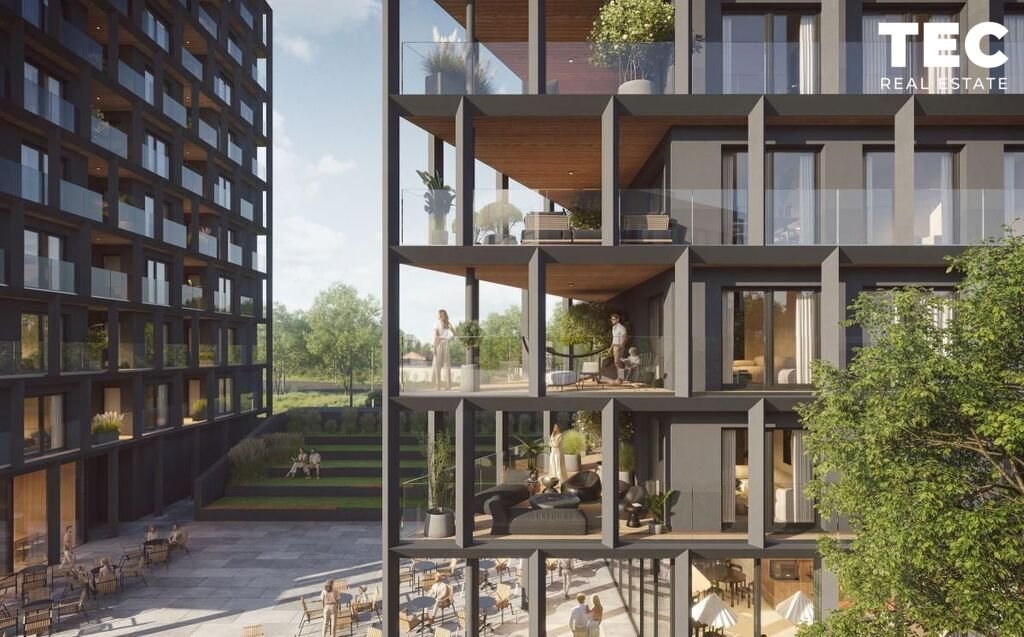 Na sprzedaż luksusowe mieszkanie 25,43 m² z loggią w Katowicach Katowice, Kozielska  26m2 Foto 1