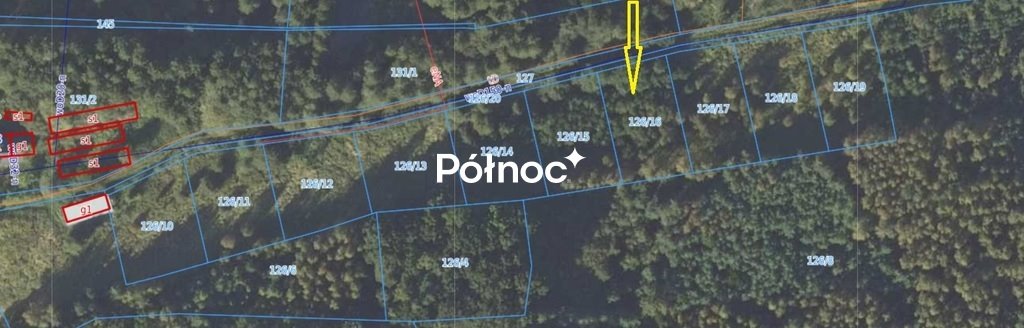 Ostatnia działka pod lasem w Lubkowie - 945 m² - inwestycja Lubków  945m2 Foto 1