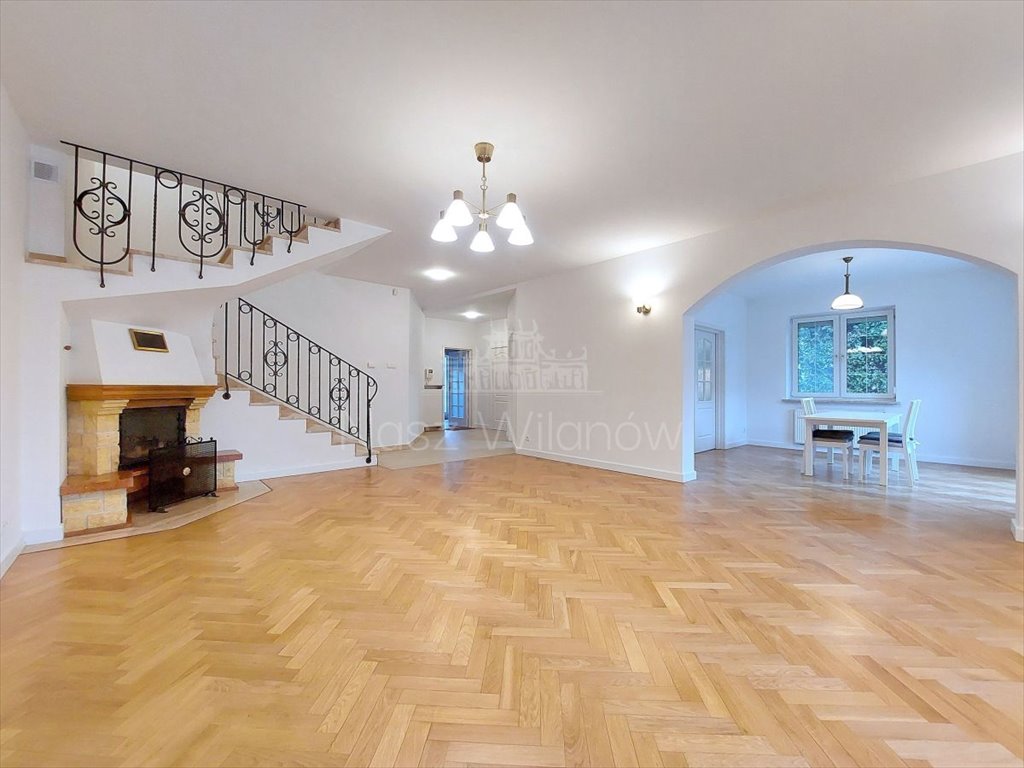 Wynajmę przestronny dom 6 pokoi z ogrodem w Wilanowie Warszawa, Wilanów, Powsin, Zapłocie  330m2 Foto 1