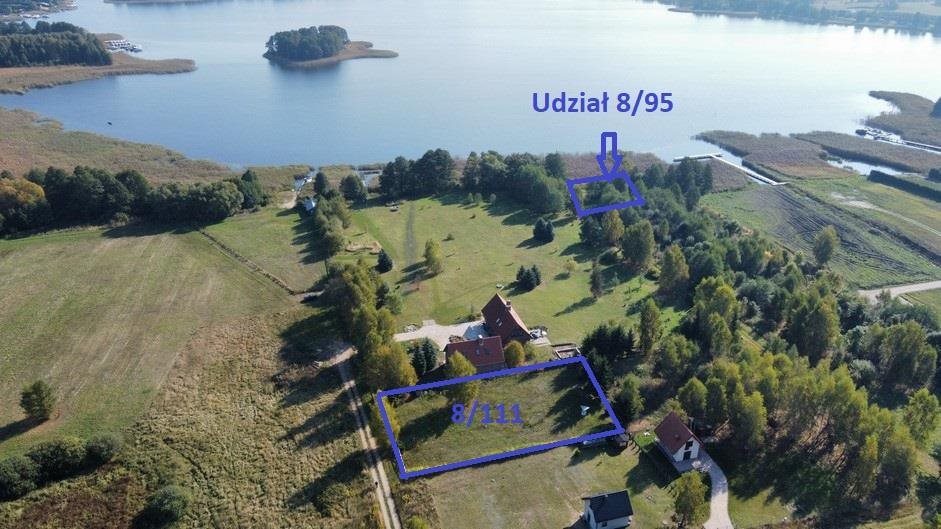 Na sprzedaż działka z linią brzegową i decyzją na dom rekreacyjny Wrony  1 605m2 Foto 1