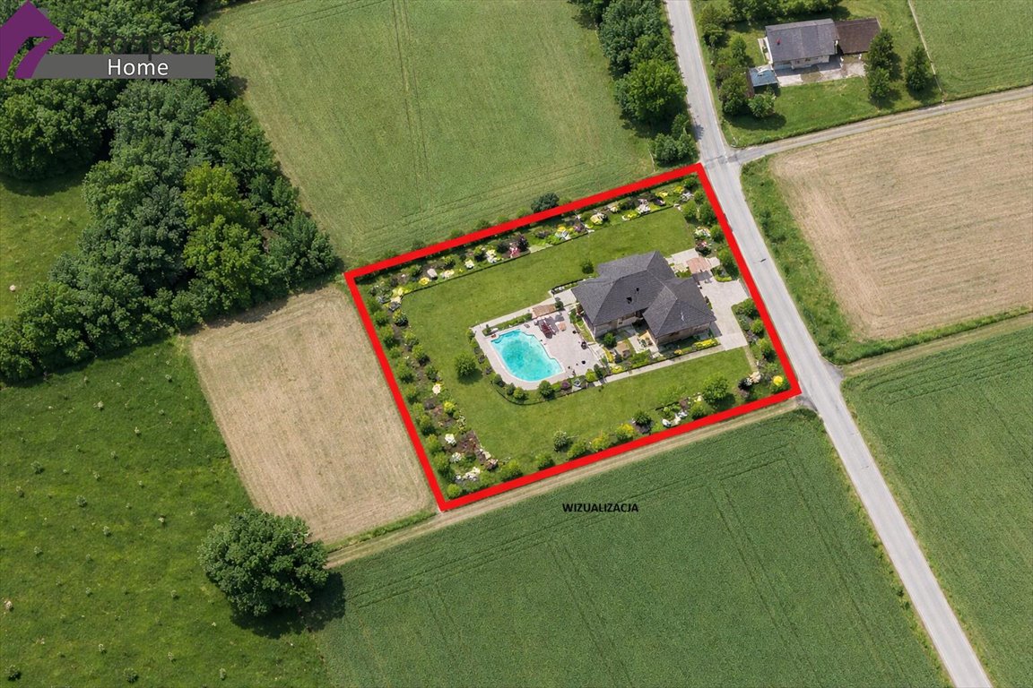 Działka z budynkiem do remontu w Kąkolówce, 62,68 ara Kąkolówka  6 268m2 Foto 1